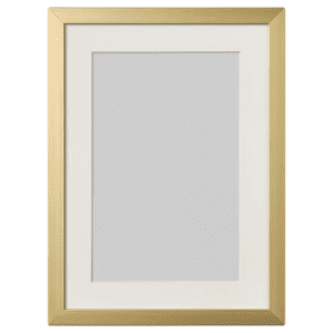 5X7 – The Edge Frame Gold