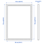 19.75X27.5 - The Base Frame White - Image 4