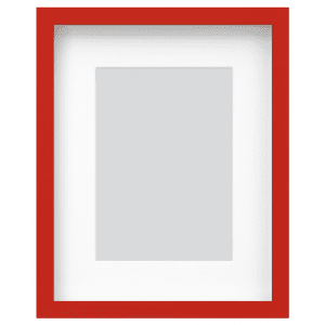 8X10 – The Origin Frame Red