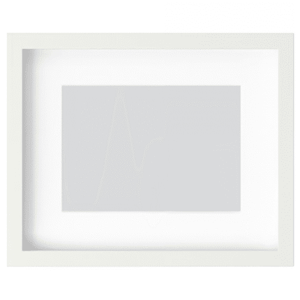 10X8 - The Origin Frame White